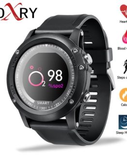 COXRY Smart Waterproof Watch Men Sport Heart Rate Monitor