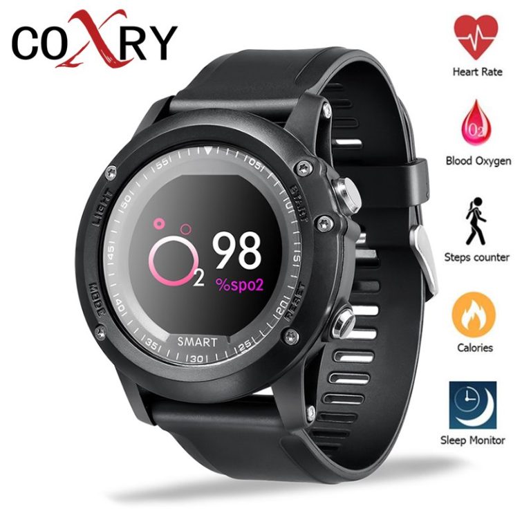 COXRY Smart Waterproof Watch Men Sport Heart Rate Monitor Running Pedometer Call Reminder Clock Men Watch Bluetooth Smartwatch COXRY Smart Waterproof Watch Men Sport Heart Rate Monitor