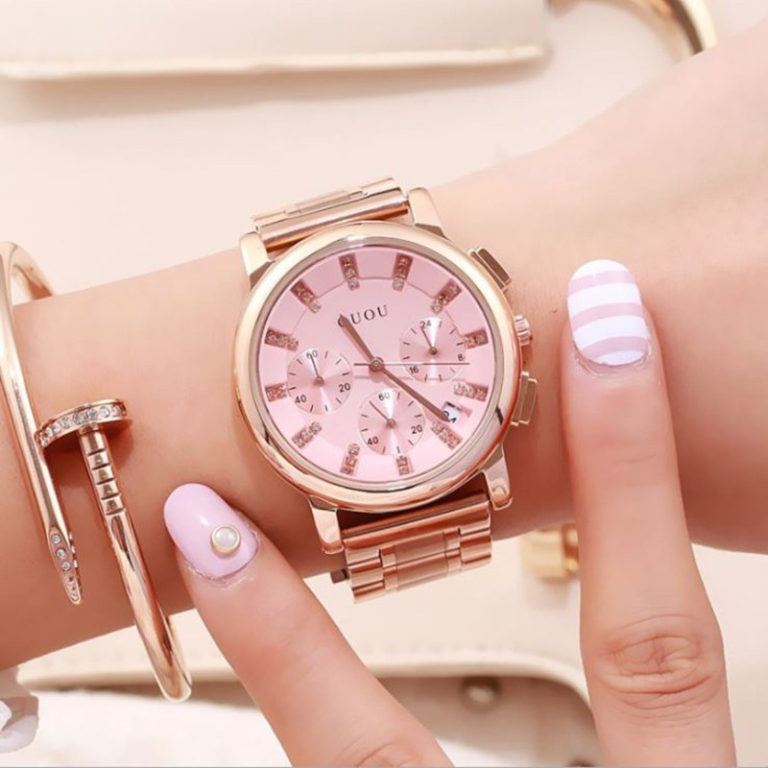 Women's Watches GUOU Fashion Ladies Wrist Watches Bracelet Luxury Watch