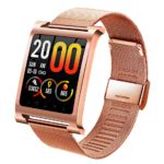 Men's Smart Watch Stainless Steel Mesh Strap IP68 Waterproof Phone Call