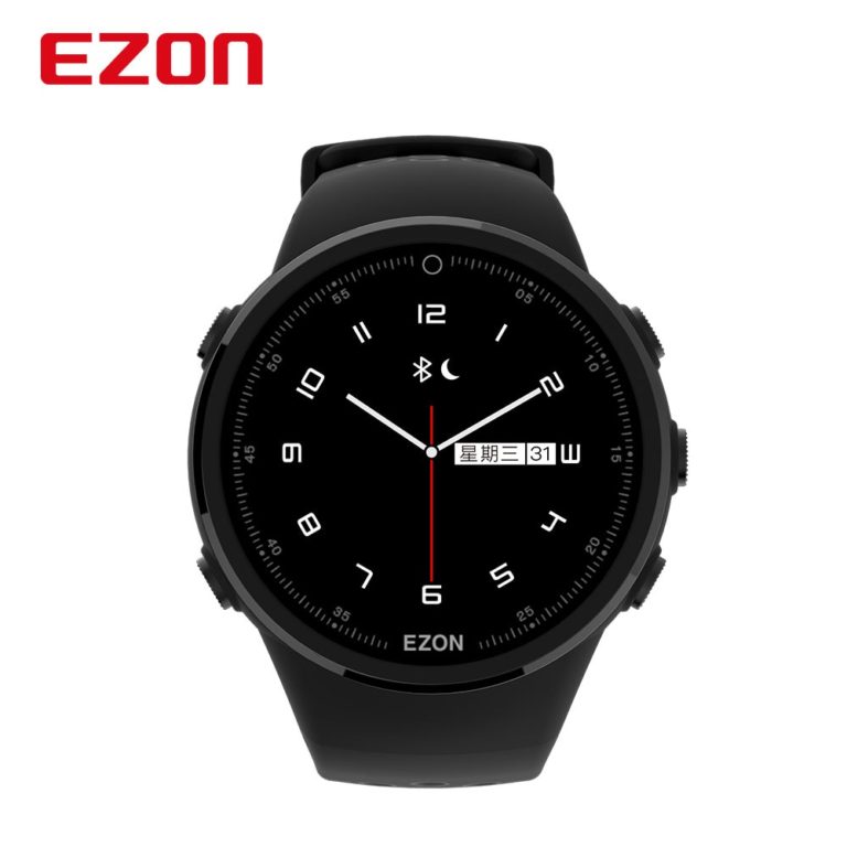 EZON T958 HD Color Screen Optical Heart Rate GPS Smartwatch Bluetooth Marathon Running Mens Watch for Android IOS Phone 2 EZON T958 HD Color Screen Optical Heart Rate GPS Smartwatch