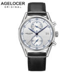 AGELOCER Men Luxury Men Chronograph Sport Watch Roles Reloj Timepieces