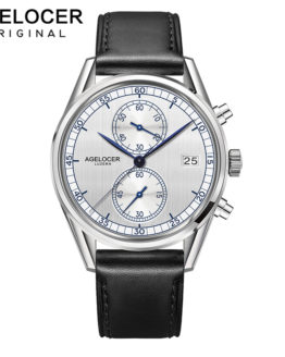 AGELOCER Men Luxury Men Chronograph Sport Watch Roles Reloj Timepieces