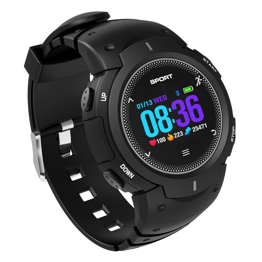 Men's Military Sports Smart Watch Tempered glass Fitness Heart Rate