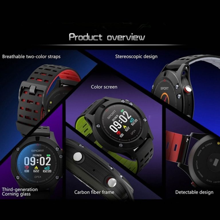 Men F5 GPS Smart Watch Altimeter Thermometer Bluetooth 4.2 Multi-Sport Mode Smartwatch Wearable Devices for IOS Android 2 Men F5 GPS Smart Watch Altimeter Thermometer Bluetooth
