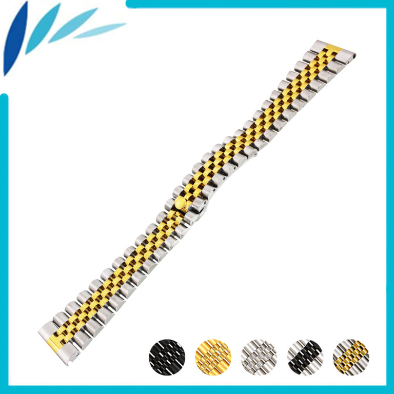 Stainless Steel Watch Band 18mm 20mm 22mm for Baume & Mercier Quick Release Strap Wrist Men Women Loop Belt Bracelet Silver 1 Stainless Steel Watch Band 18mm 20mm 22mm