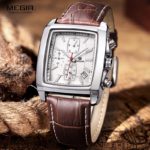 megir fashion casual military chronograph quartz watch
