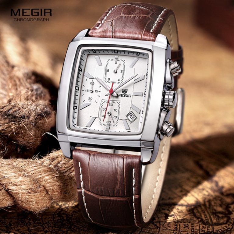 megir fashion casual military chronograph quartz watch men luxury waterproof analog leather wrist watch man free shipping 2028 1 megir fashion casual military chronograph quartz watch