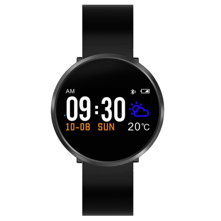 Fashion Style Smart Watch for Men Women Round Shape Wristwatch