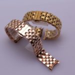 Curved ends watchbands strap bracelet rose gold Watch bands