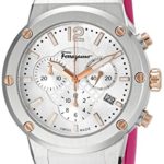 Salvatore Ferragamo Women's F Chrono Analog Display Quartz Pink Watch