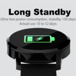 New Q8 OLED Bluetooth Smart Watch Stainless Steel Waterproof