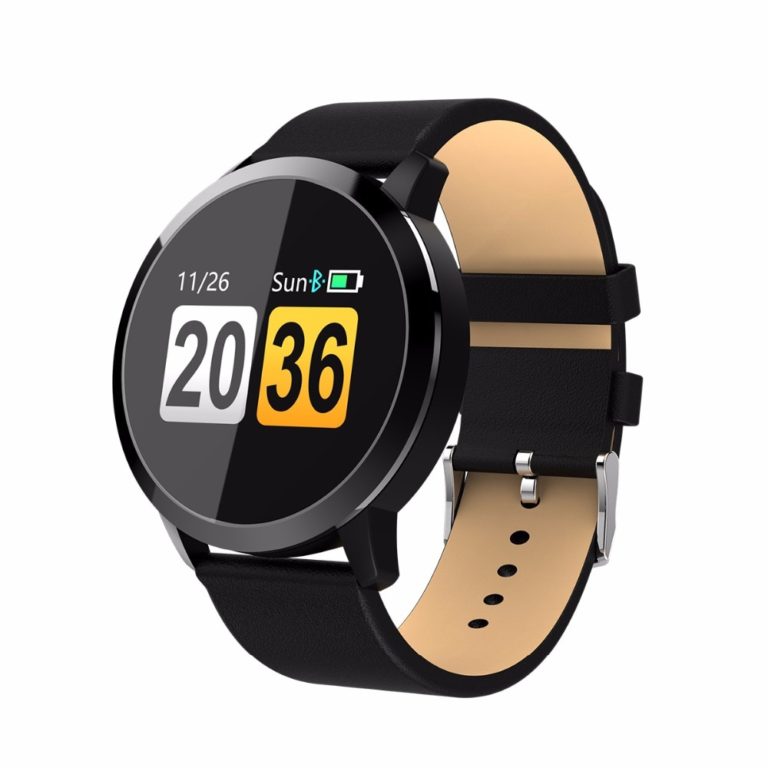 Q8 OLED Bluetooth Fitness Smart Watch Stainless Steel Waterproof Wearable Device Smartwatch Wristwatch Men Women Tracker 2 Q8 OLED Bluetooth Fitness Smart Watch Stainless Steel Waterproof