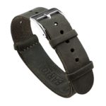 Barton Leather NATO Style Watch Straps - Choose Color, Length & Width