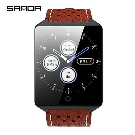 SANDA Bluetooth Smart Watch Men Waterproof IOS Android Watches