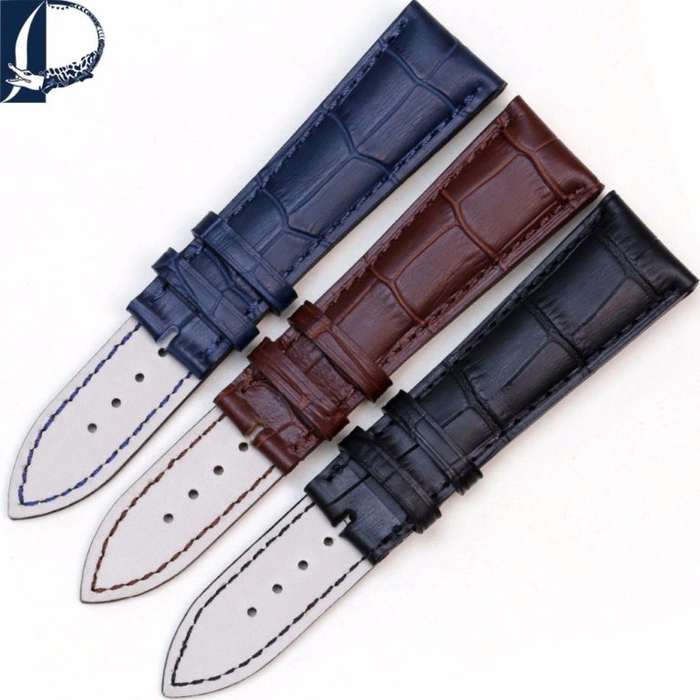 Pesno Watchbands 20mm 22mm New Top Grade Genuine Leather Watch Band