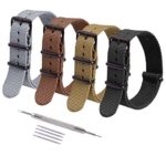 Ritche 4PC 20mm NATO Strap Nylon Watch Band