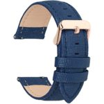 6 Colors for Quick Release Leather Watch Band