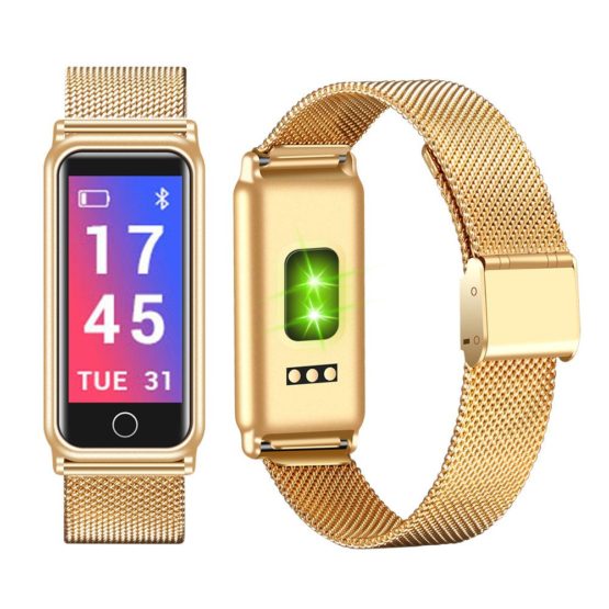 Bluetooth Smart Watch Men Sports Fitness Tracker Heart Rate Wristband