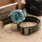 60's French Troops Parachute Special Elastic Nylon Watch Band
