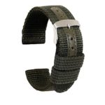 ullchro-nylon-watch-strap-replacement-canvas-watch-band-military-army-men-women-18mm-20mm-22mm-24mm-watch-bracelet-with-stainless-steel-silver-buckle-18mm-army-green