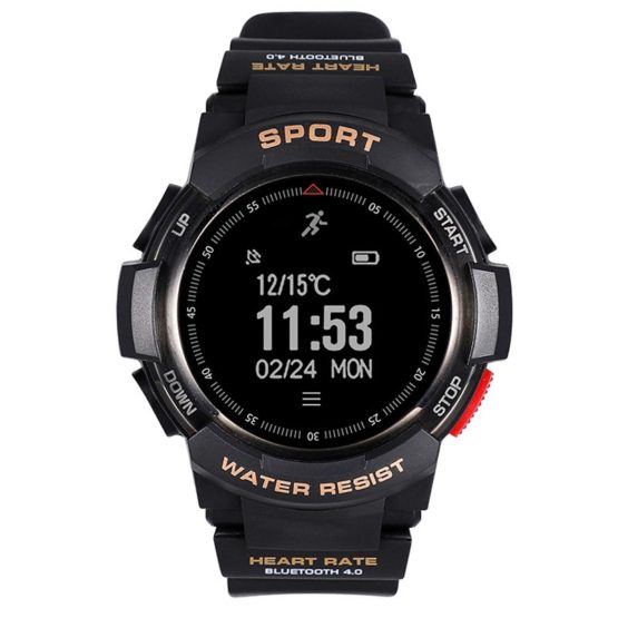 Sports GPS Smart Watch Men Heart Rate Monitor Fitness IP68 Waterproof