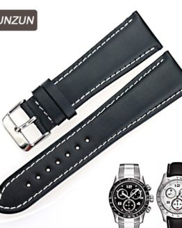 ISUNZUN Men's Watch Bands For Tissot 1853 T039 V8 Watch Straps 22 mm