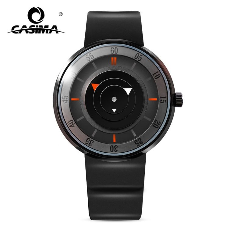 New Luxury Brand Fashion Personality Quartz Waterproof Silicone Band
