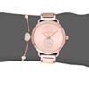 Michael Kors MK3827 Portia: A Magical Rose Gold Watch Set with Crystal Heart Accents