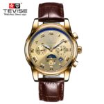 men wrist watch men sport clock TEVISE Luxury brand fashion classic