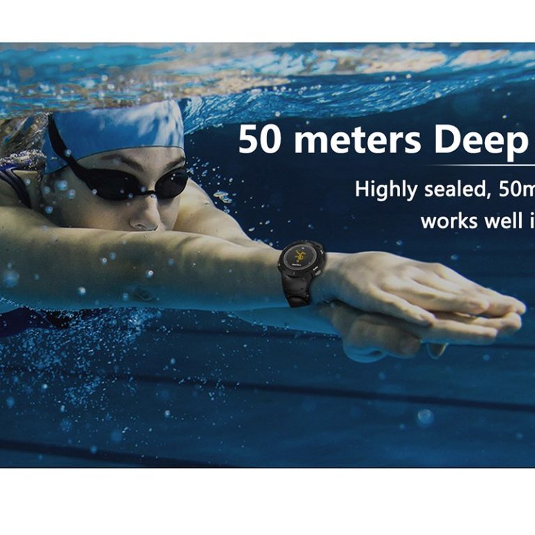 Men's Military Sports Smart Watch Tempered glass Fitness Heart Rate Monitoring