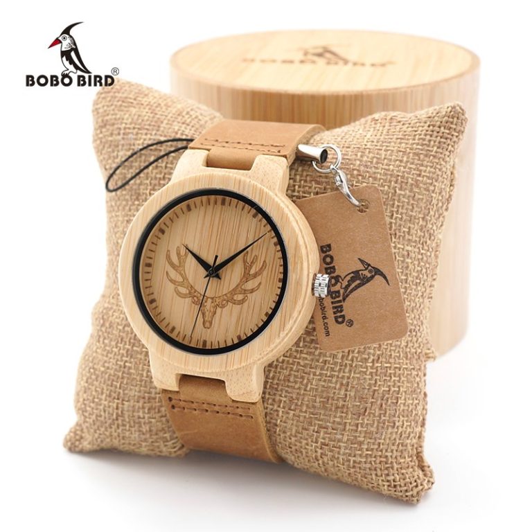 BOBO BIRD wooden men watches Simple Buck Head Design Men Top Brand sport quartz Wood Bamboo Wrist Watch gifts BOBO BIRD wooden men watches Simple Buck Head Design Men Top Brand
