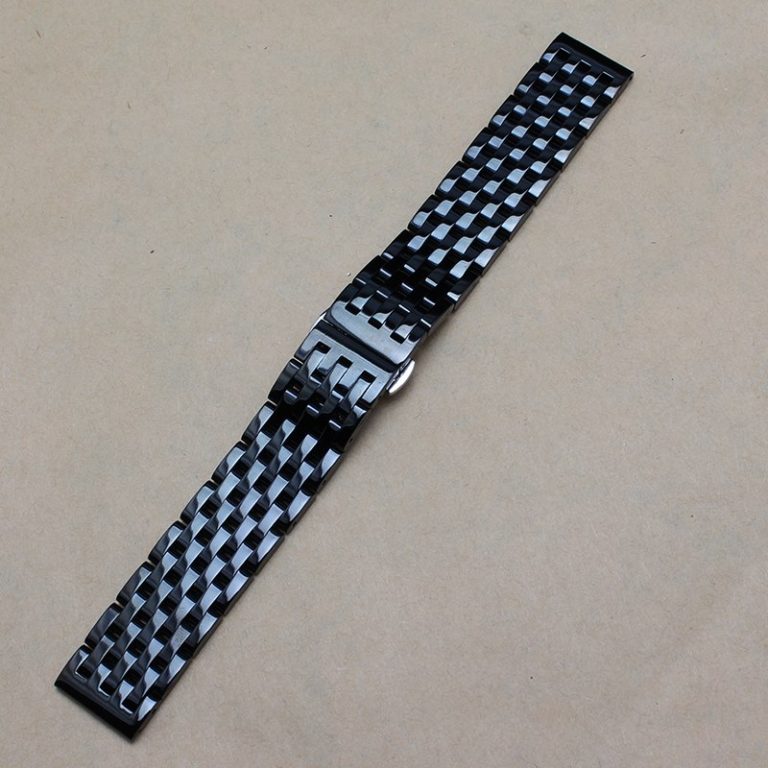 20mm Black Stainless steel watchband Bracelets fit Gear S2 smart-watch accessories replacement promotion men watches band straps 2 20mm Black Stainless steel watchband Bracelets fit Gear S2 smart-watch