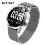 2019New SANDDA smart watch women man business fashion LED