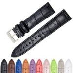 CIVO Genuine Leather Watch Bands Top Calf Grain Leather Watch Strap
