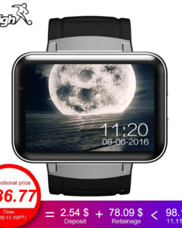 2018 Men Watches Android OS MT6572A Smart Watch phone support