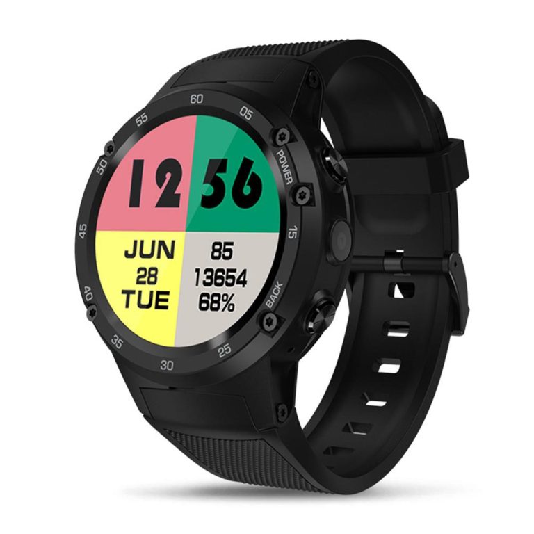 Zeblaze THOR 4 Flagship 4G LTE GPS SmartWatch Android 7.0 MTK6737 Quad Core 1GB+16GB 5.0MP 580mAh 4G/3G/2G Data Call Watch Men Zeblaze THOR 4 Flagship 4G LTE GPS SmartWatch Android