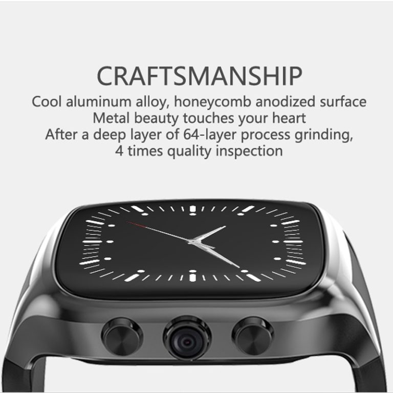 Smart Watch Men Bluetooth Wristwatch Android GPS Wifi 3G SIM Card