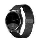 Stainless Steel Smart Watch Men Fitness Waterproof Heart Rate Monitor