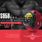 OGEDA Men GPS Smart Watch Sport Heart Rate Barometer Monitor