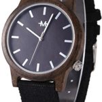 Marino Mens Canvas Wooden Watch - Wrist watches for Men