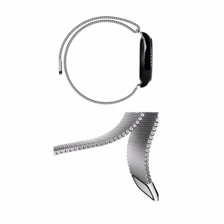 16 18 20 22 23mm Men Lady Silver Black Gold Rose Gold Mesh Milanese Loop Steel Bracelet Wrist Watch Band Strap Belt Magnetic End 2 Men Lady Silver Black Gold Rose Gold Steel Bracelet Wrist Watch Band Strap