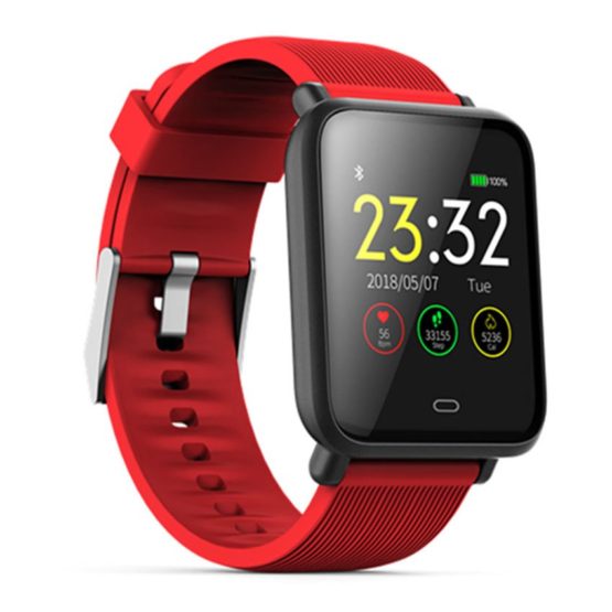 Outdoor Smart Watch Blood Pressure Heart Rate Monitor Waterproof Smartwatch