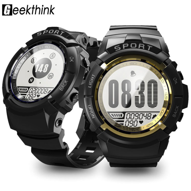 Men's Sports Smart Watch Men Digital Alarm Clock IP68 Waterproof
