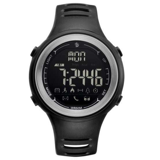 SENORS Bluetooth Smart Watch Men Outdoor Sport Pedometer Digital