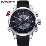 WEIDE Fashion Watches Men Luxury Brand Quartz Hour Analog Digital Sports