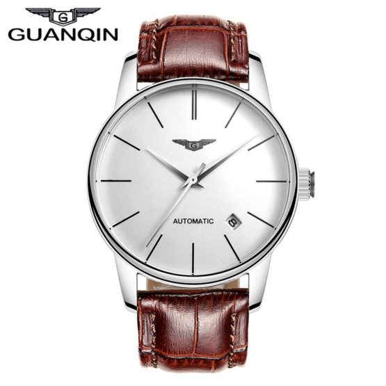2018 GUANQIN Mens Watch Top Luxury Brand Mechanical Watches