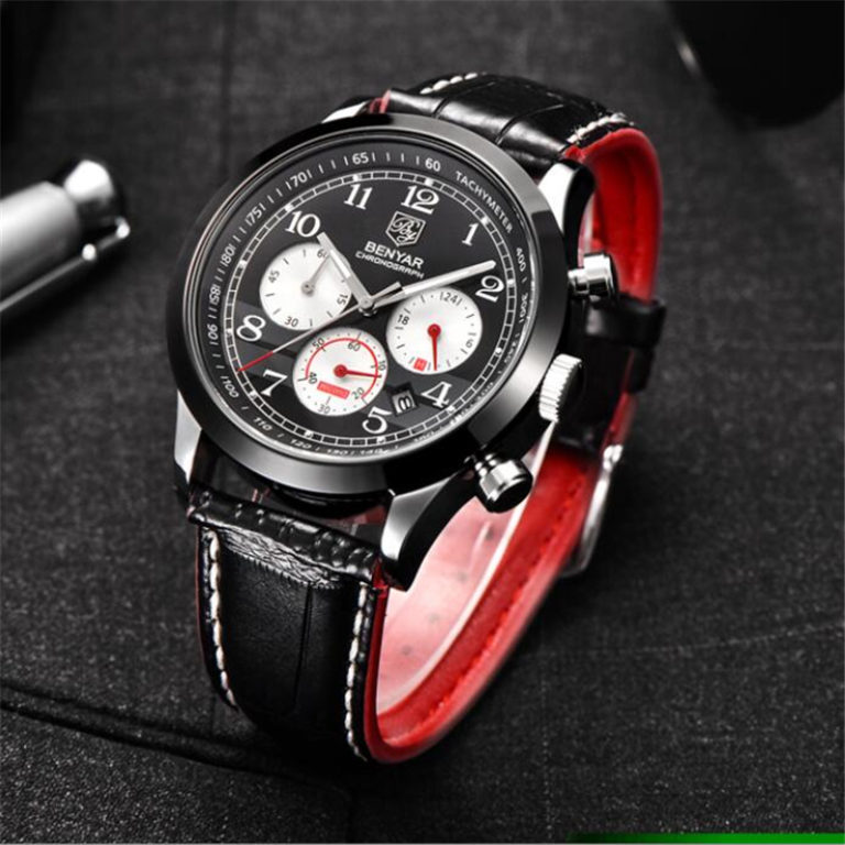 BENYAR Reloj Hombre Luxury Chronograph Quartz Watch Men Sport Wristwatch Male Top Military Army Wrist Watches Relogio Masculino 2 BENYAR Reloj Hombre Luxury Chronograph Quartz Watch Men