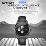 SANDA Intelligent Bluetooth Sport Watch Men Smartwatch