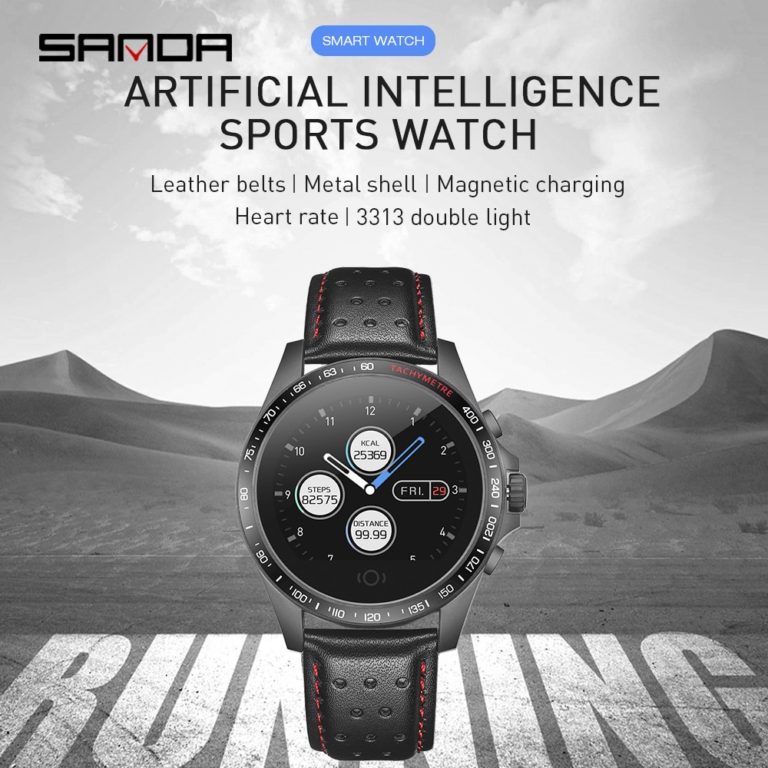 SANDA Intelligent Bluetooth Sport Watch Men Smartwatch for Android IOS Women Watches IP67 Fitness Bracelet Health Tracker Clock 2 SANDA Intelligent Bluetooth Sport Watch Men Smartwatch